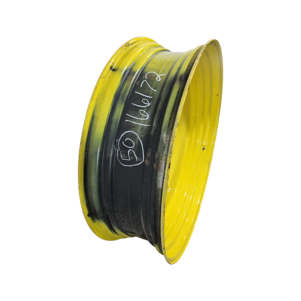 15"W x 50"D, John Deere Yellow 10-Hole Formed Plate , -6.62" Offset