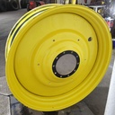 15"W x 50"D, John Deere Yellow 10-Hole Formed Plate , -6.62" Offset