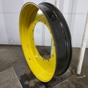 10"W x 54"D, John Deere Yellow 12-Hole Stub Disc , -3.25" Offset