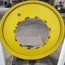 10"W x 54"D, John Deere Yellow 12-Hole Stub Disc , -3.25" Offset