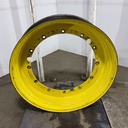 10"W x 42"D, John Deere Yellow 12-Hole Stub Disc , 1.88" Offset