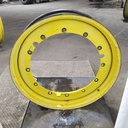 10"W x 42"D, John Deere Yellow 12-Hole Stub Disc , 1.88" Offset
