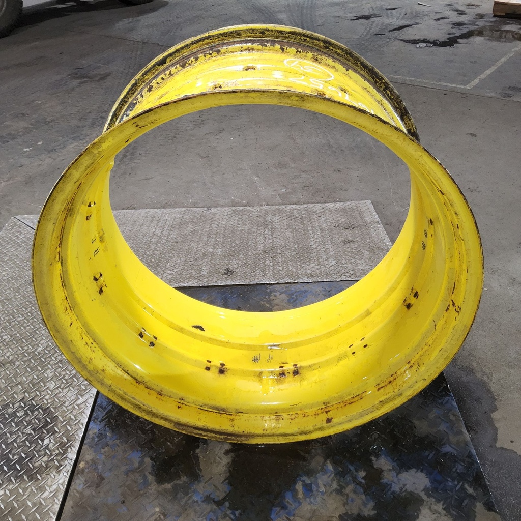 18"W x 34"D, John Deere Yellow Double Bevel
