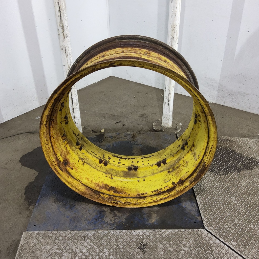 18"W x 34"D, John Deere Yellow Double Bevel