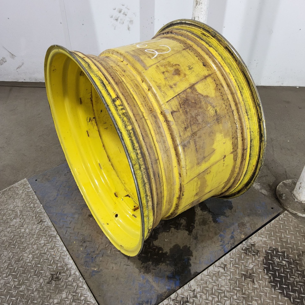 21"W x 32"D, John Deere Yellow Single Bevel