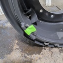 17"W x 25"D, Hagie Gray 12-Hole 3 Piece Formed Plate , 0.94" Offset