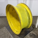 18"W x 42"D, John Deere Yellow 10-Hole Dolly Dual , -15.38" Offset