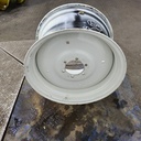 15"W x 24"D, Ford / New Holland White 6-Hole Formed Plate , -5.12" Offset