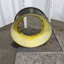 15"W x 30"D, John Deere Yellow 12-Hole Waffle Wheel (Groups of 2 Bolts) , 7.88" Offset