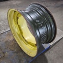 15"W x 30"D, John Deere Yellow 12-Hole Waffle Wheel (Groups of 2 Bolts) , 7.88" Offset