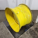 20"W x 30"D, John Deere Yellow 12-Hole Formed Plate , 1.19" Offset