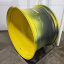 28"W x 46"D, John Deere Yellow 10-Hole Formed Plate , -14" Offset