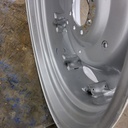 15"W x 34"D, Case IH Silver Mist 8-Hole Rim with Clamp/Loop Style