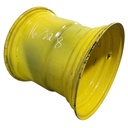 25"W x 26"D, John Deere Yellow 10-Hole Formed Plate , -0.88" Offset