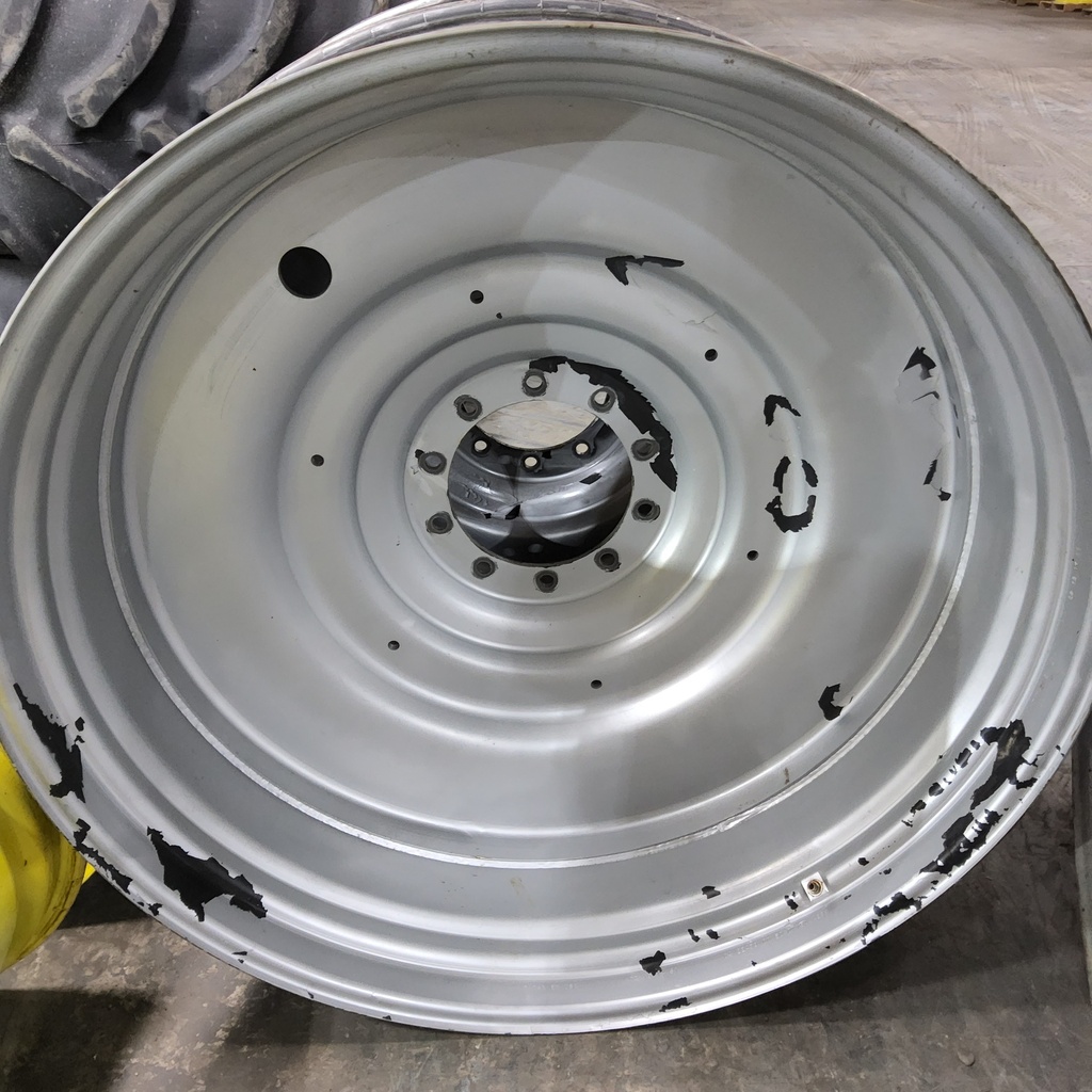 15"W x 50"D, Case IH Silver Mist 10-Hole Formed Plate , -9.25" Offset