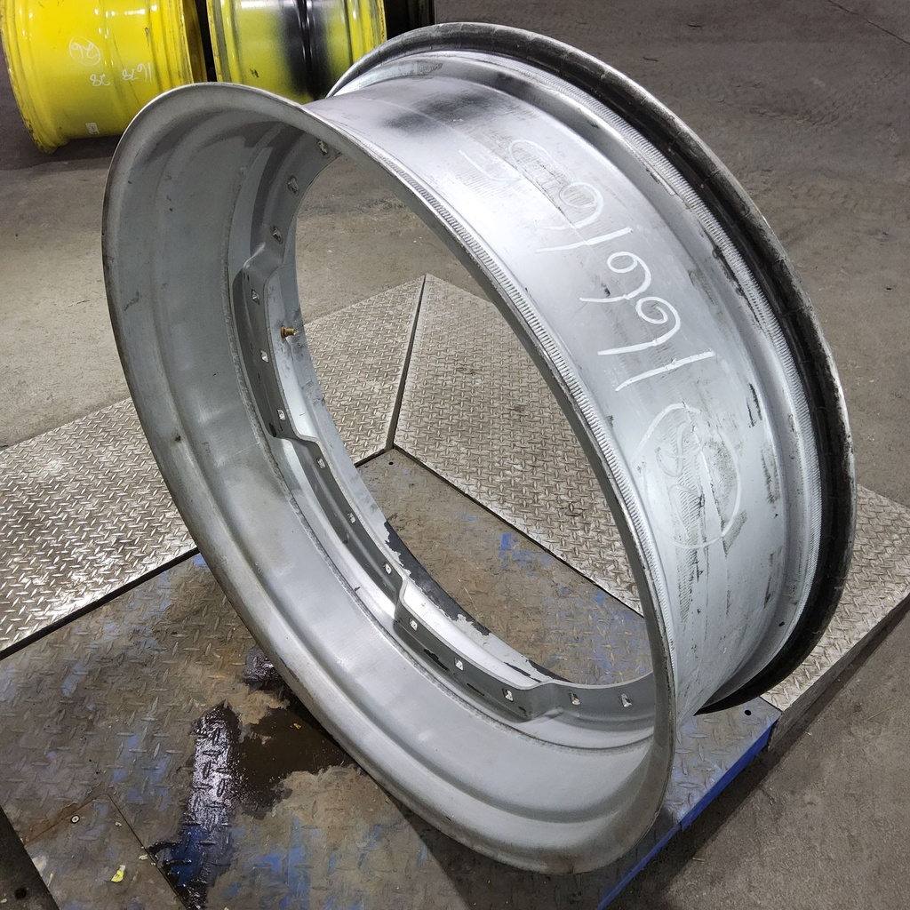 12"W x 38"D, Case IH Silver Mist 12-Hole Waffle Wheel (Groups of 3 bolts)