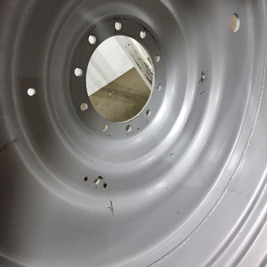 15"W x 50"D, Case IH Silver Mist 10-Hole Formed Plate , -8.75" Offset