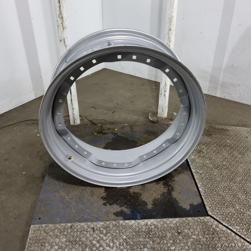 13"W x 34"D, Case IH Silver Mist 12-Hole Waffle Wheel (Groups of 3 bolts)