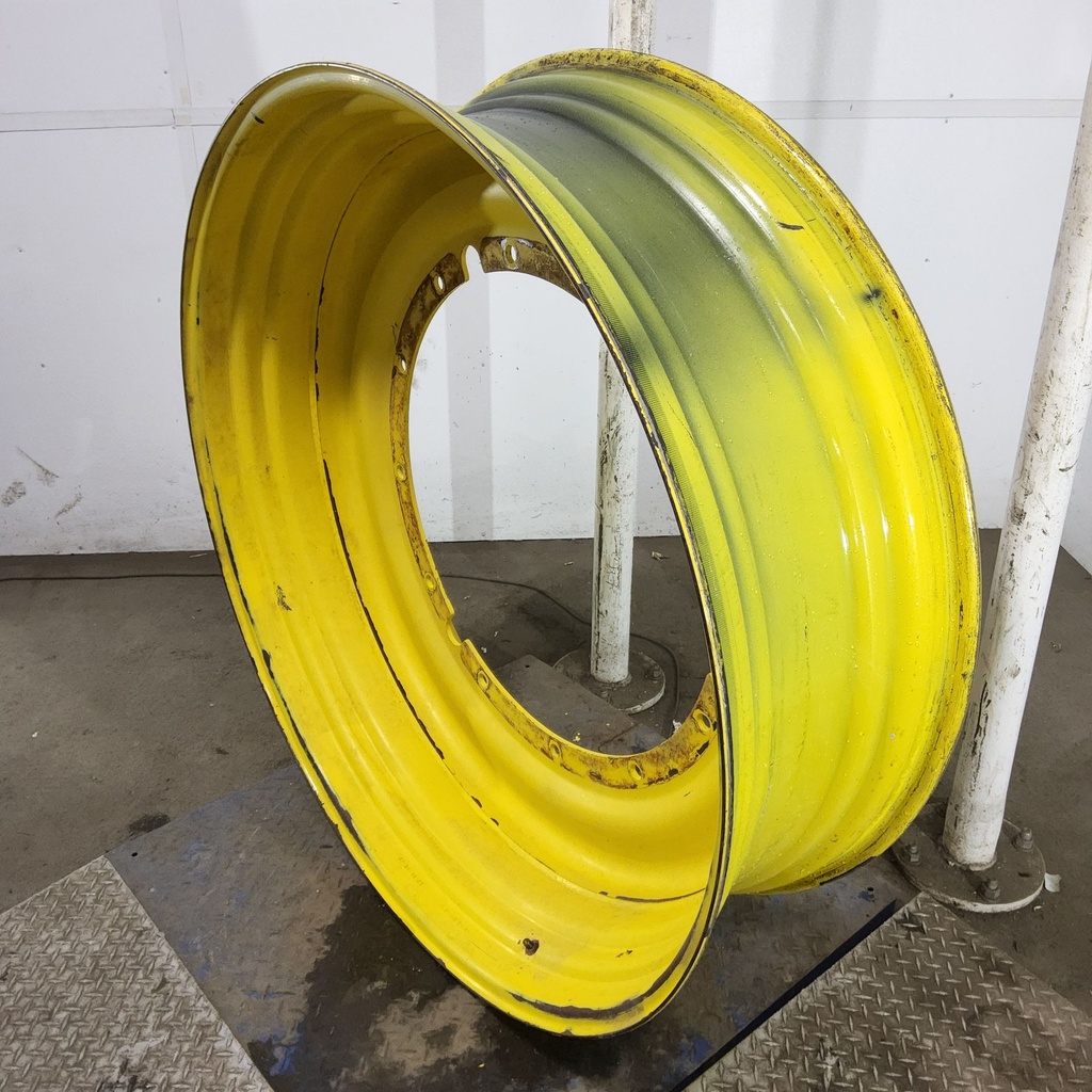 15"W x 50"D, John Deere Yellow 12-Hole Stub Disc , -3.12" Offset