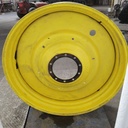 15"W x 50"D, John Deere Yellow 10-Hole Formed Plate , -6.38" Offset