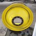 18"W x 42"D, John Deere Yellow 10-Hole Dolly Dual , -13.38" Offset