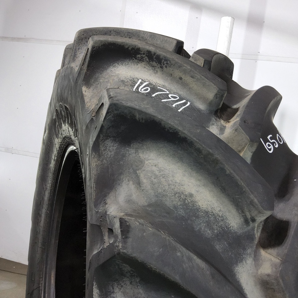 650/85R38 Goodyear Farm DT824 Optitrac R-1W 173A8 90%