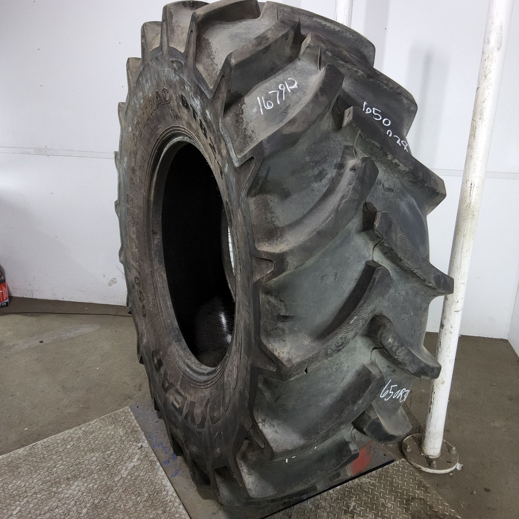650/85R38 Goodyear Farm DT824 Optitrac R-1W 173A8 90%