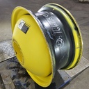 18"W x 42"D, John Deere Yellow 20-Hole Dolly Dual , -15.12" Offset