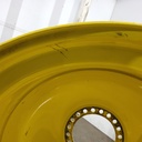 18"W x 42"D, John Deere Yellow 20-Hole Dolly Dual , -15.12" Offset