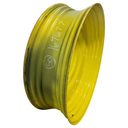 15"W x 50"D, John Deere Yellow 10-Hole Formed Plate , -6.62" Offset