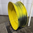 15"W x 50"D, John Deere Yellow 10-Hole Formed Plate , -6.62" Offset