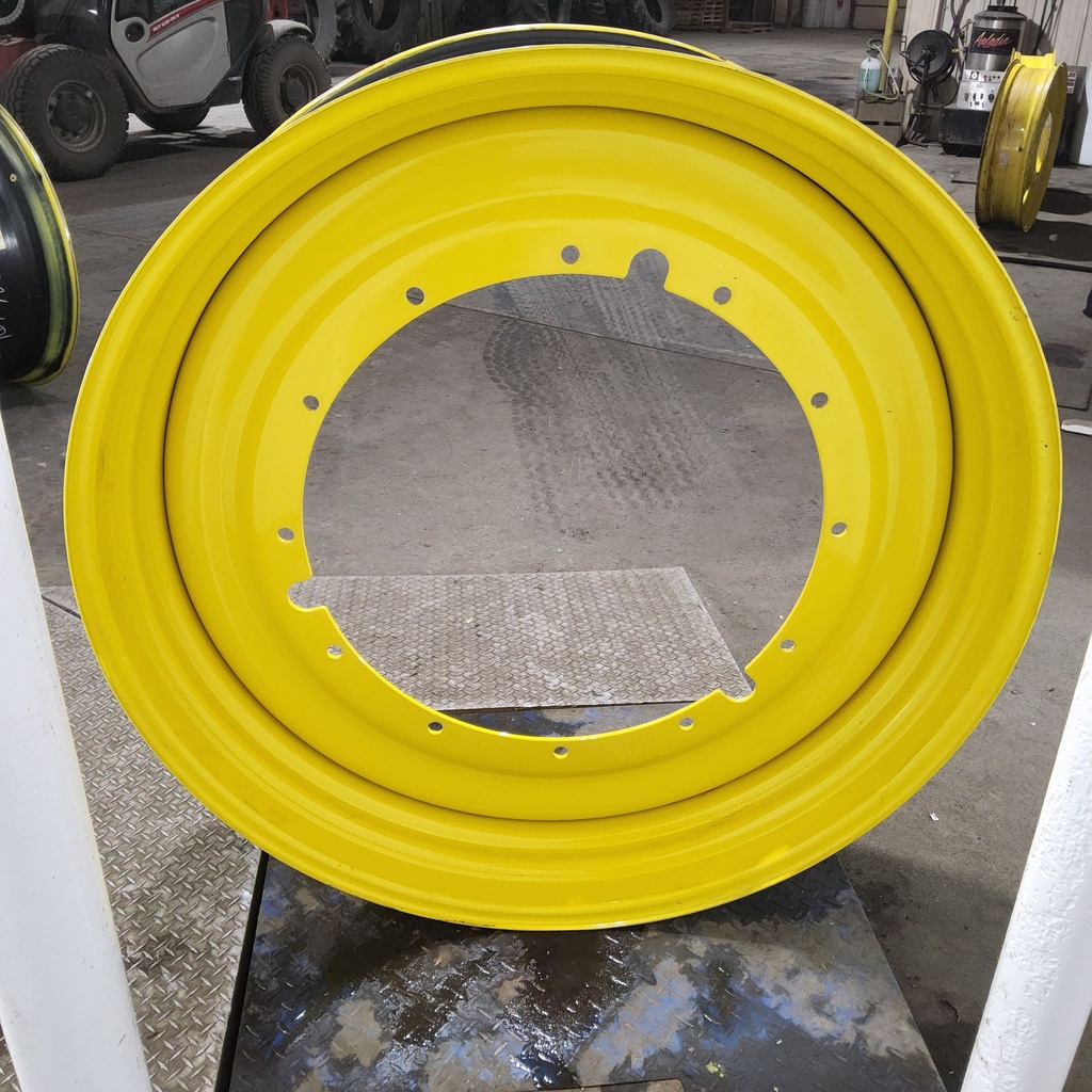 15"W x 50"D, John Deere Yellow 12-Hole Stub Disc , -3.12" Offset