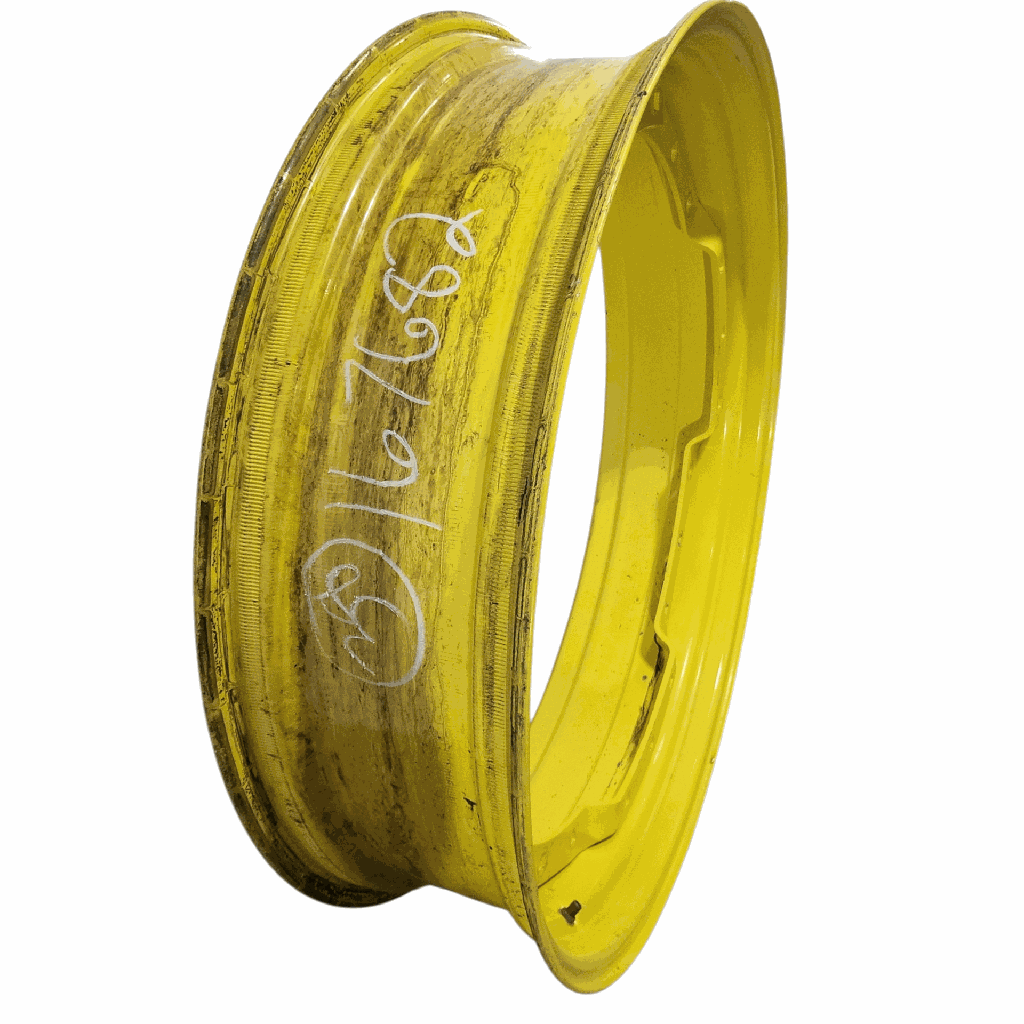 10"W x 38"D, John Deere Yellow 12-Hole Waffle Wheel (Groups of 3 bolts)