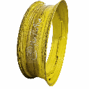 10"W x 38"D, John Deere Yellow 12-Hole Waffle Wheel (Groups of 3 bolts)