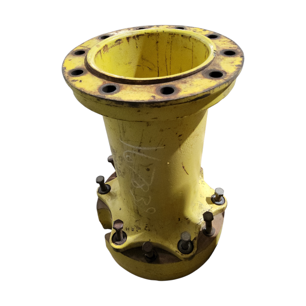 12 to 10-Hole 28"L FWD Spacer(2-PC OE Style), John Deere Yellow