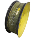 12"W x 38"D, John Deere Yellow 12-Hole Waffle Wheel (Groups of 3 bolts)