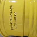 23"W x 42"D, John Deere Yellow 10-Hole Formed Plate , -13.88" Offset