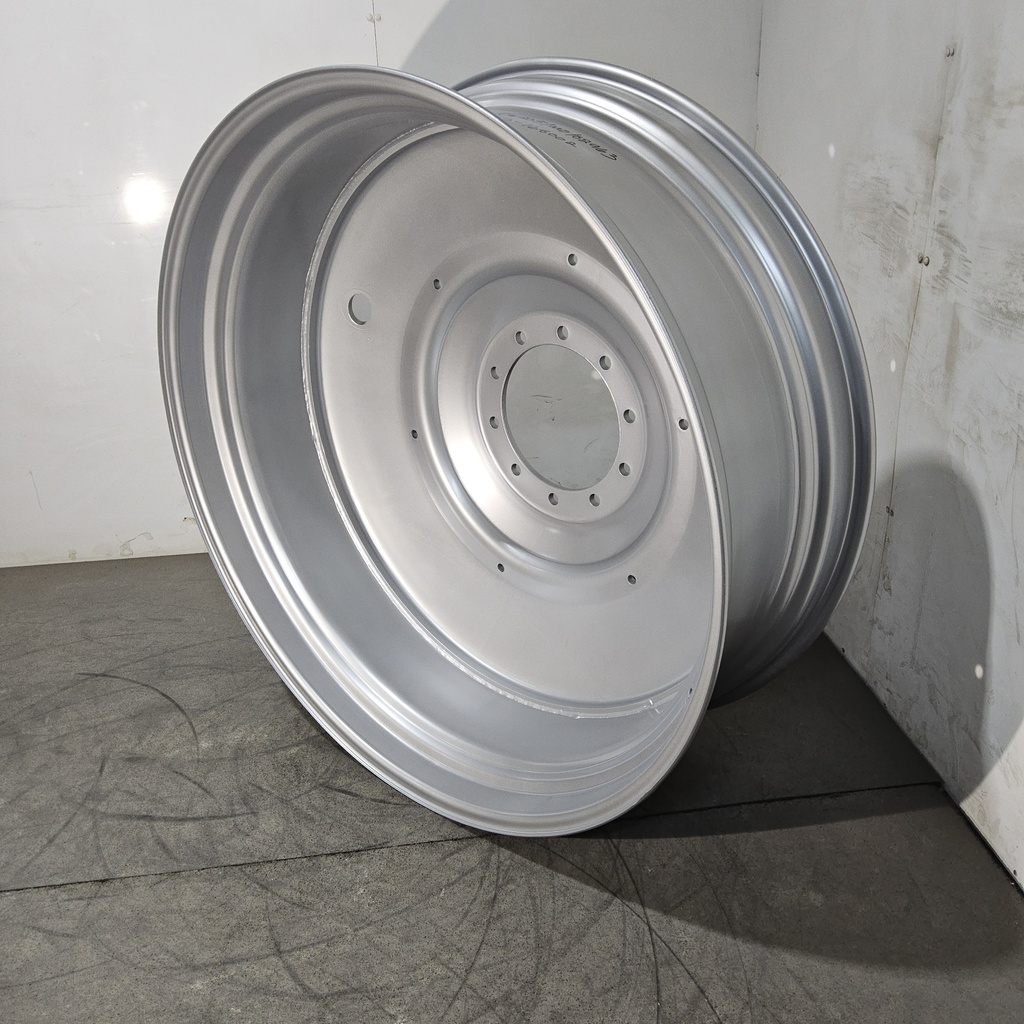16"W x 46"D, Case IH Silver Mist 10-Hole Formed Plate , -9.25" Offset