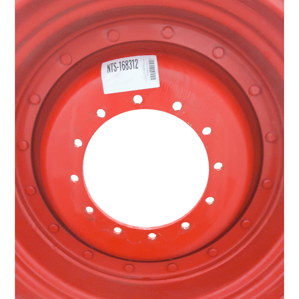 12-Hole Stub Disc Center for 38"-54" Rim, Fendt/Agco Red