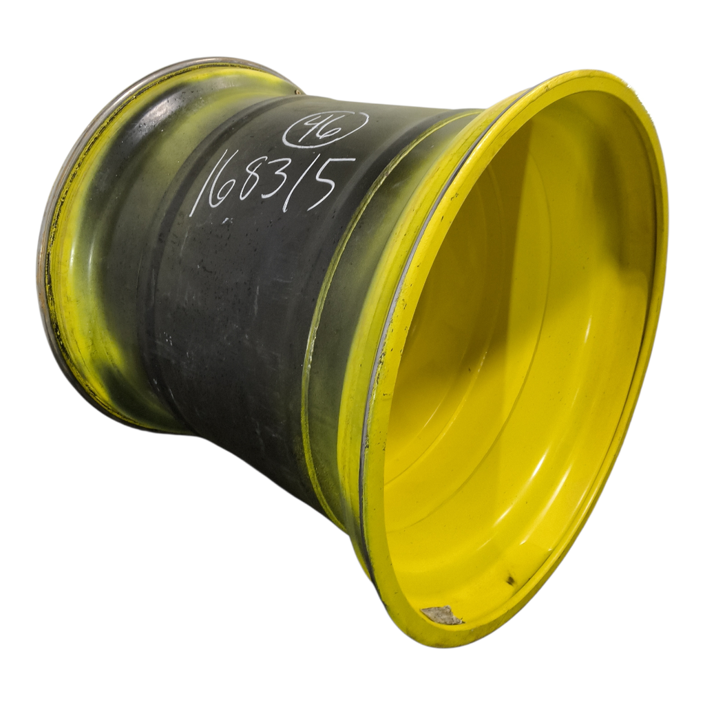 44"W x 46"D, John Deere Yellow 20-Hole Formed Plate , 1.12" Offset