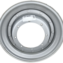 8-Hole Stub Disc Center for 28"-30" Rim, Case IH Silver Mist