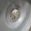 10"W x 54"D, Case IH Silver Mist 10-Hole Spun Disc , -9.25" Offset