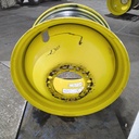23"W x 38"D, John Deere Yellow 20-Hole Dolly Dual , -16.19" Offset
