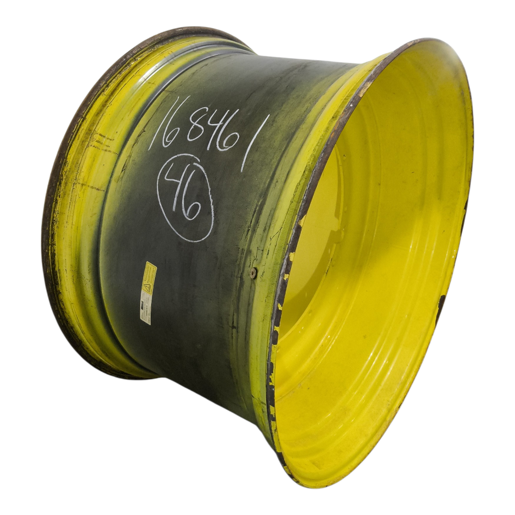 28"W x 46"D, John Deere Yellow 12-Hole Stub Disc