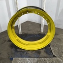 12"W x 38"D, John Deere Yellow 12-Hole Waffle Wheel (Groups of 3 bolts)