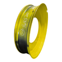 12"W x 54"D, John Deere Yellow 12-Hole Stub Disc , -3.25" Offset
