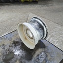 10"W x 15"D, Ford / New Holland White 6-Hole Implement , -1.62" Offset