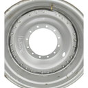 12-Hole Waffle Disc (Groups of 3 Bolts)HD Center for 34" Rim, Case IH Silver Mist