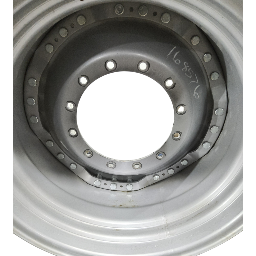 12-Hole Waffle Disc (Groups of 3 Bolts)HD Center for 34" Rim, Case IH Silver Mist