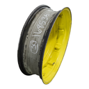 8.5"W x 30"D, John Deere Yellow 8-Hole Rim with Clamp/Loop Style